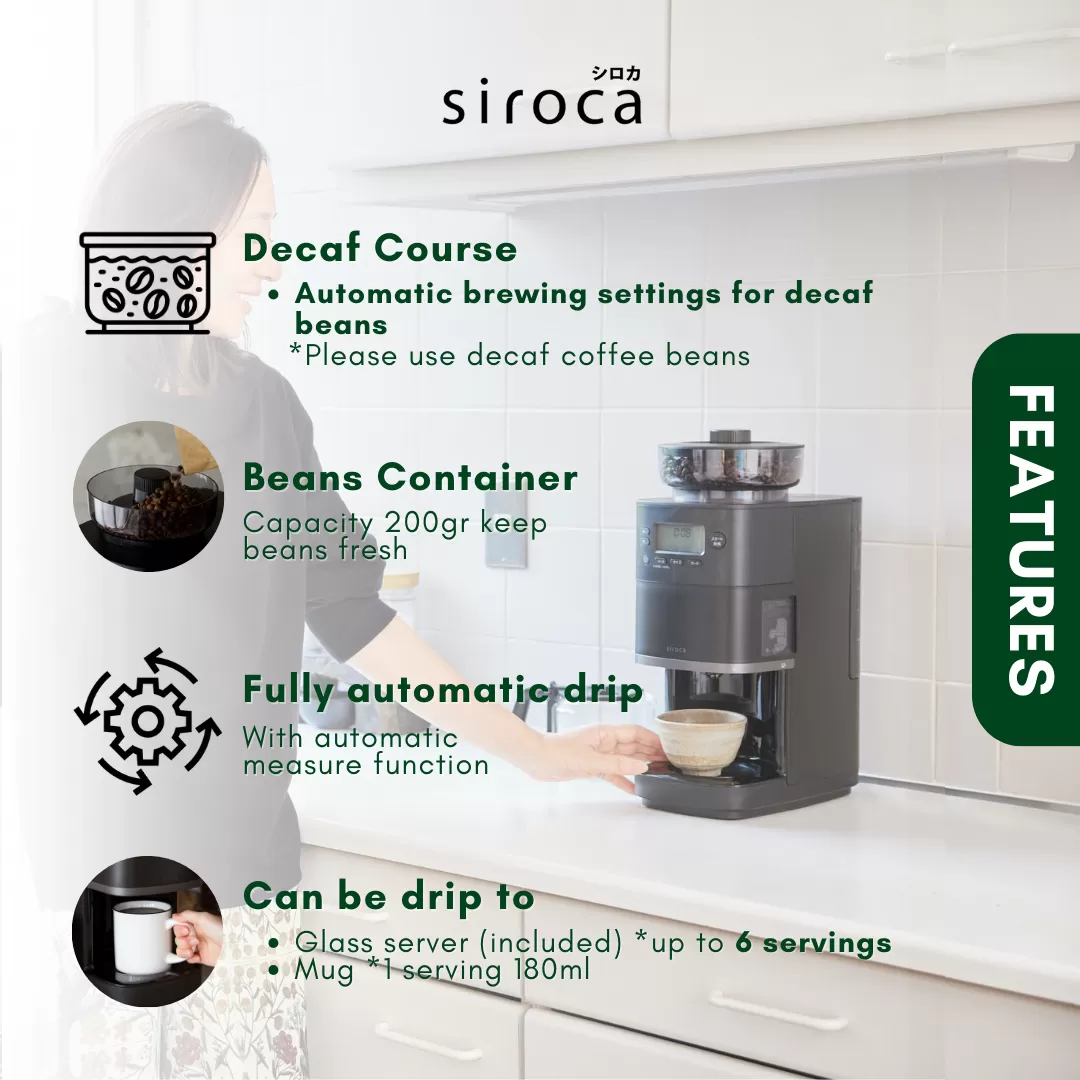 Siroca Cafe Bako Pro - Black - Image 6
