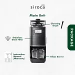 Siroca Cafe Bako Pro - Black - Image 3