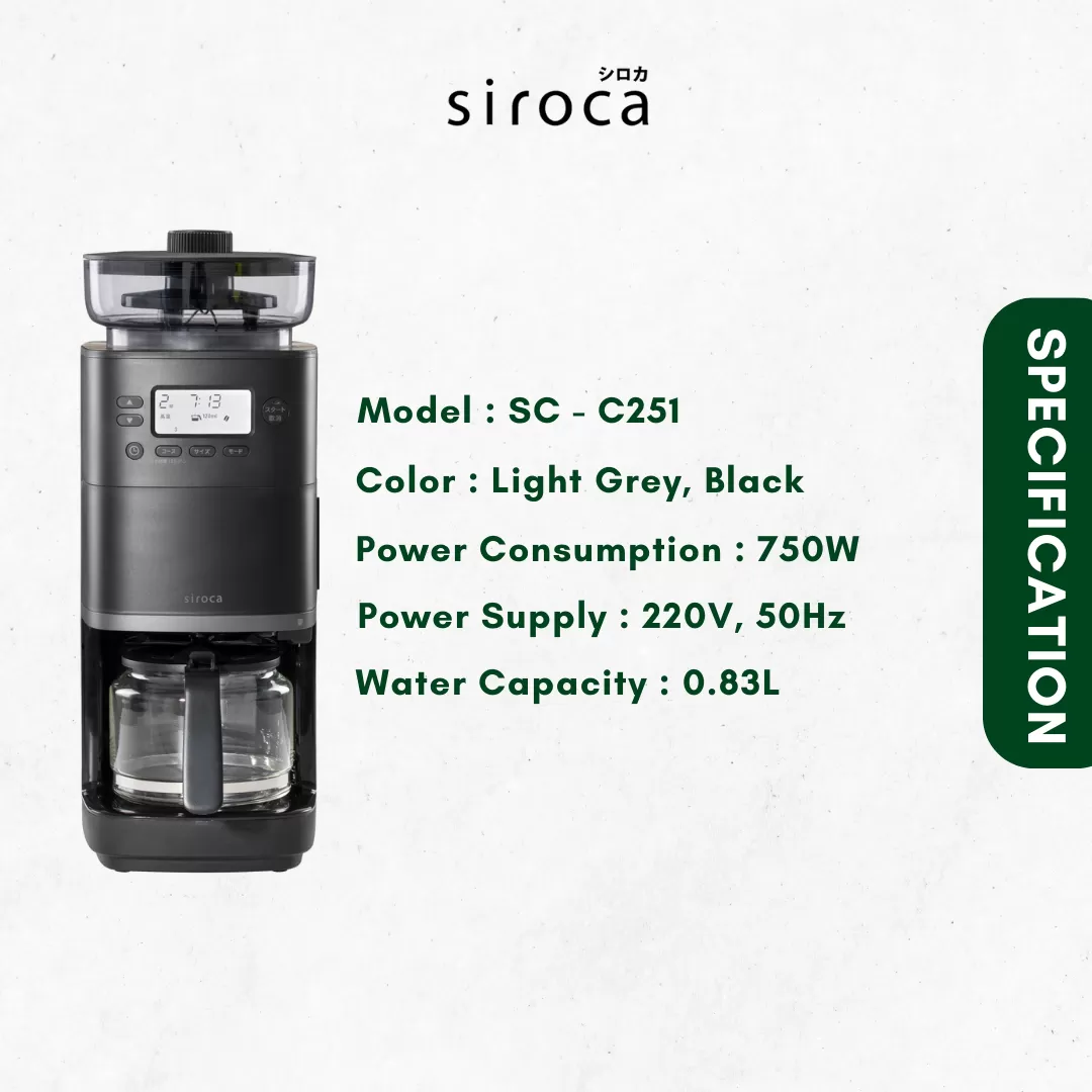 Siroca Cafe Bako Pro - Black - Image 2